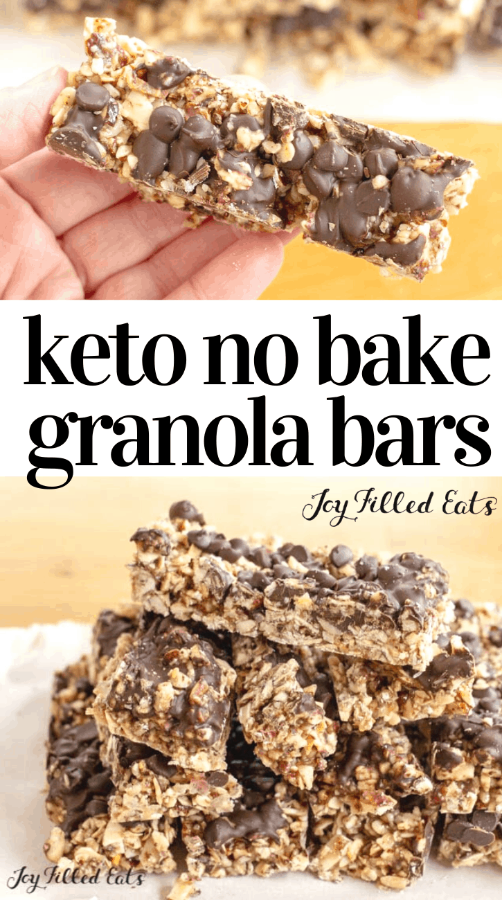 Keto Granola Bars EASY GrainFree Low Carb Joy Filled Eats