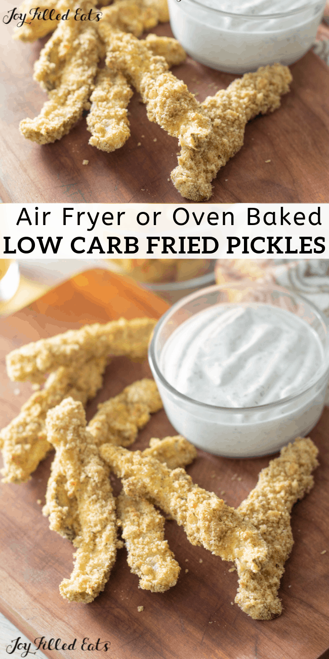 Keto Fried Pickles Low Carb, GlutenFree, EASY