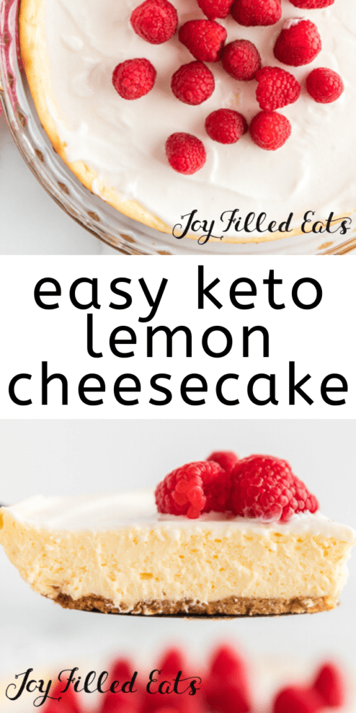 Keto Lemon Cheesecake Low Carb, GlutenFree, EASY Joy Filled Eats