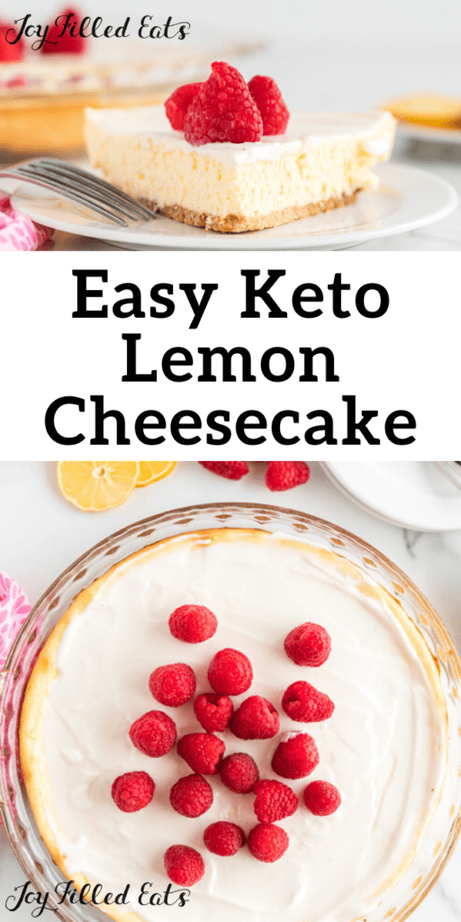 Keto Lemon Cheesecake Low Carb, GlutenFree, EASY Joy Filled Eats