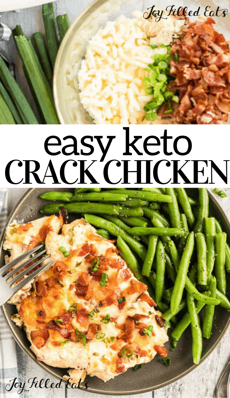 Keto Crack Chicken Recipe Low Carb, GlutenFree, EASY, Video!