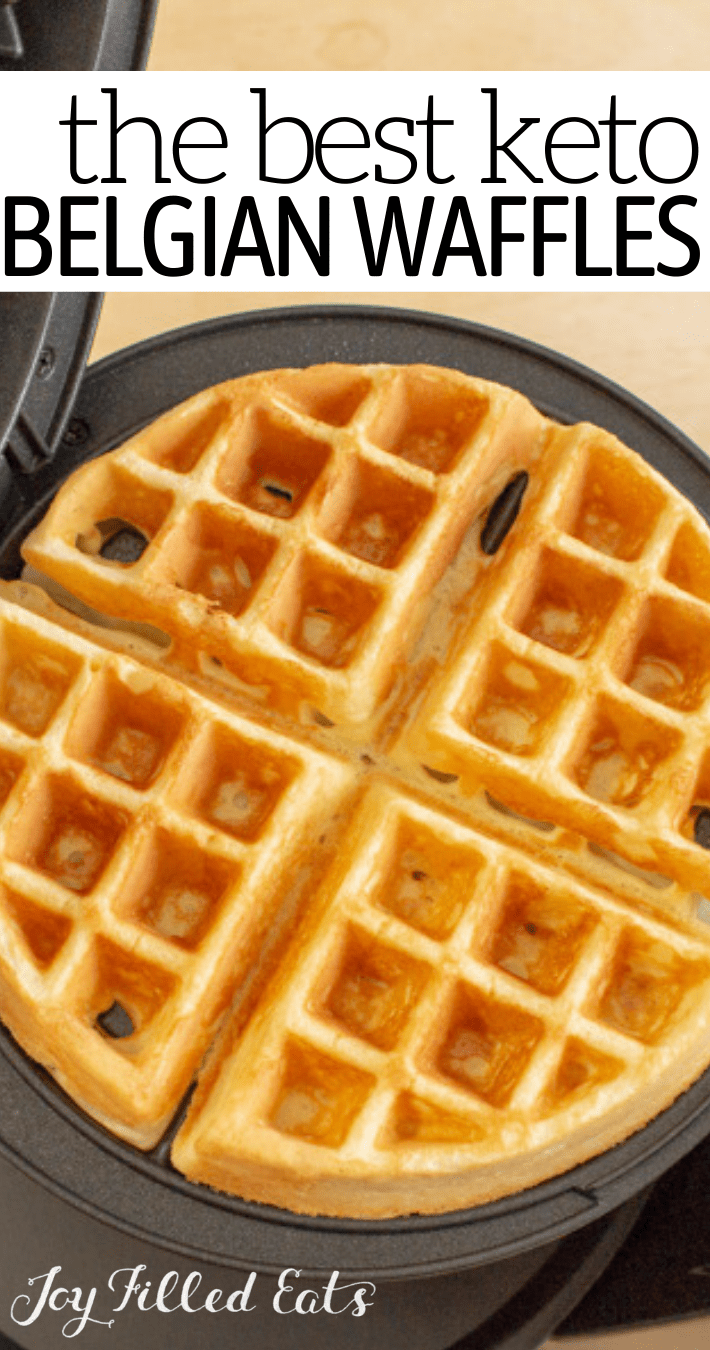 Low Carb Waffles Keto, Flourless, GlutenFree, EASY Joy Filled Eats
