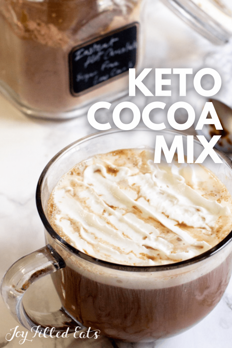 Sugar Free Hot Chocolate Mix Recipe (Homemade Cocoa!)