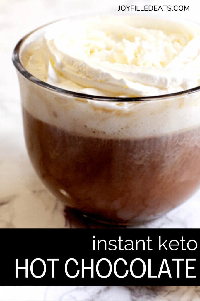 Sugar Free Hot Chocolate Mix 3 Ingredients, Keto, THM Joy Filled Eats