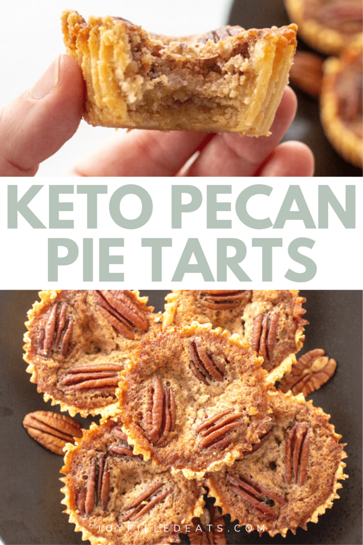 Sugar Free Pecan Pie Tarts Low Carb, Keto, GlutenFree Joy Filled Eats