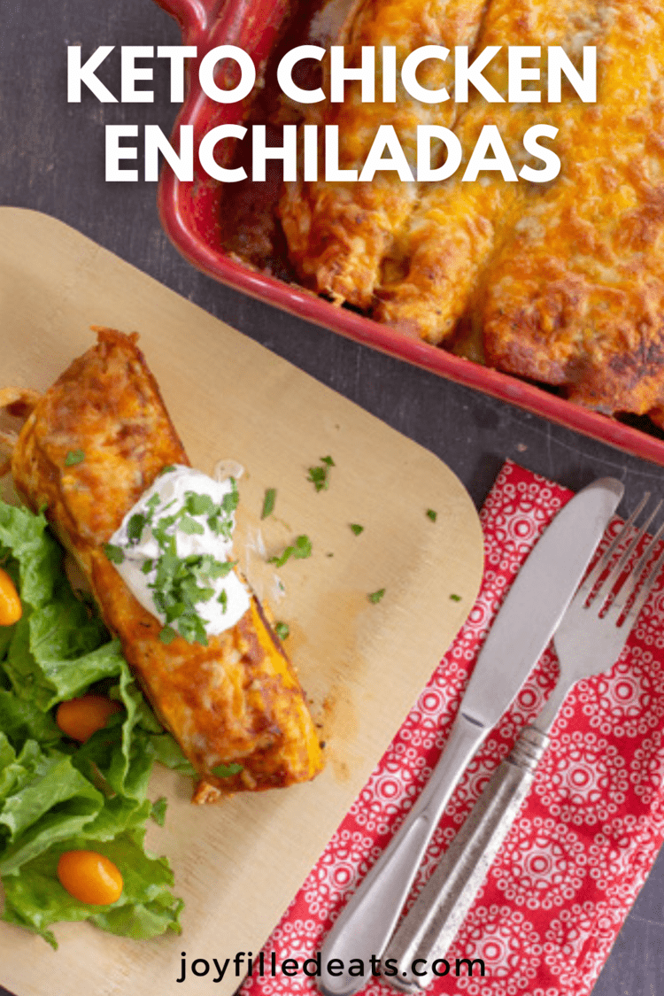 Keto Chicken Enchiladas Recipe Easy Low Carb Enchiladas