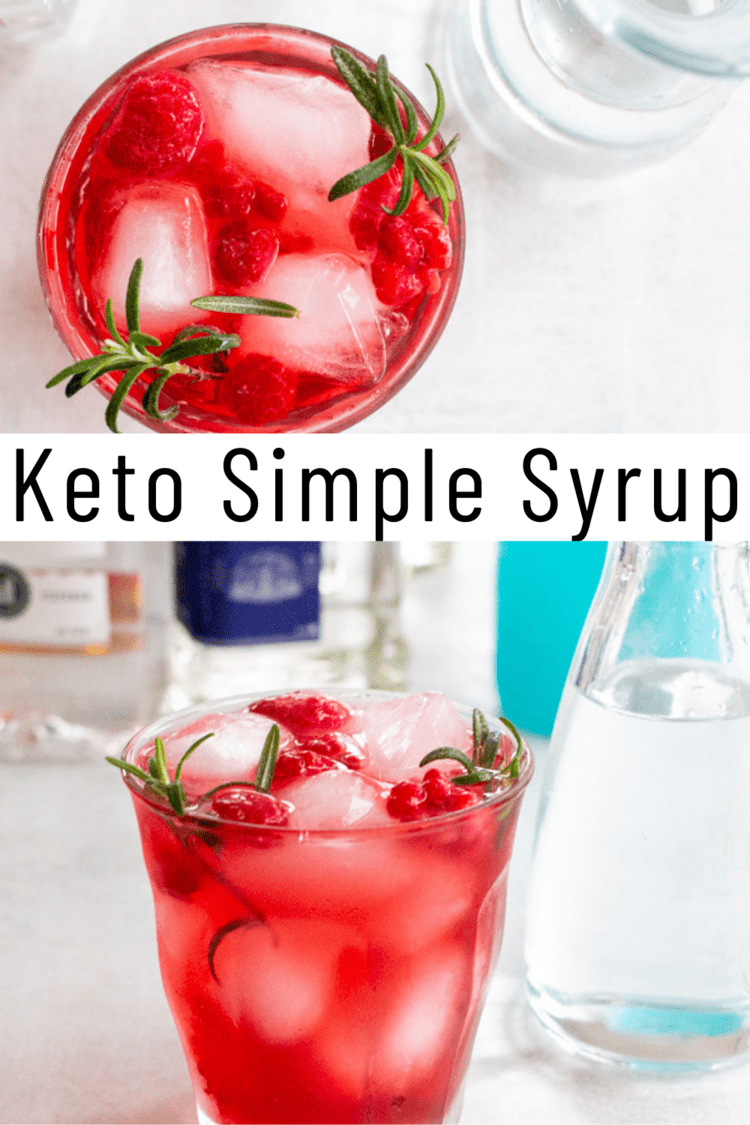Keto Simple Syrup Recipe Recipe (How To Guide) Joy Filled Eats