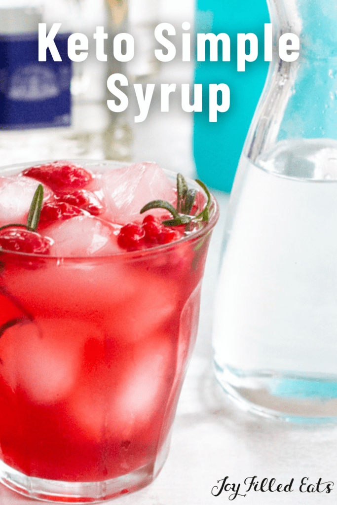 Keto Simple Syrup Recipe Recipe (How To Guide) Joy Filled Eats
