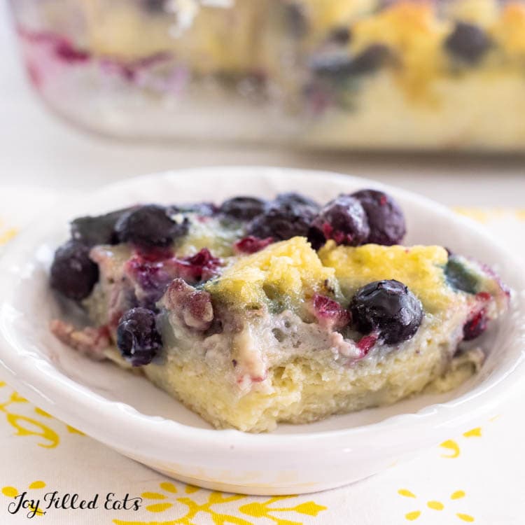 Keto Bread Pudding Low Carb, SugarFree, GlutenFree Joy Filled Eats