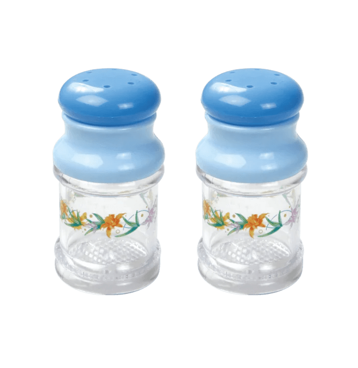 Crystal Salt & Pepper Joyful Plastic
