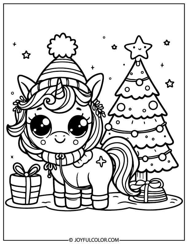 20 Christmas Tree Coloring Pages Free & Printable!