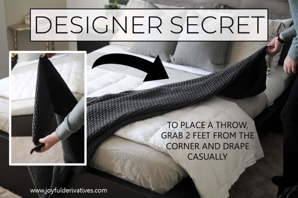 How To Lay A Throw Blanket On A Bed at Jesus Wilson blog