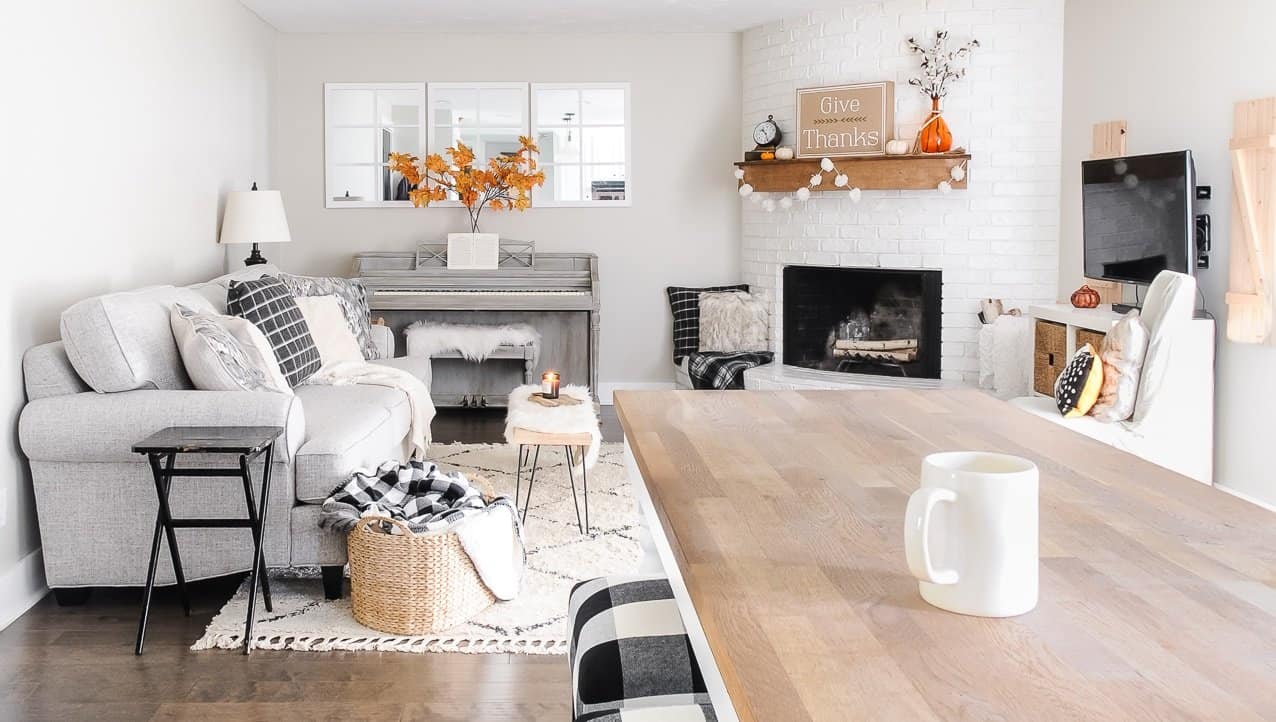 12 Cheap & Easy Fall Living Room Decor Ideas Joyful Derivatives