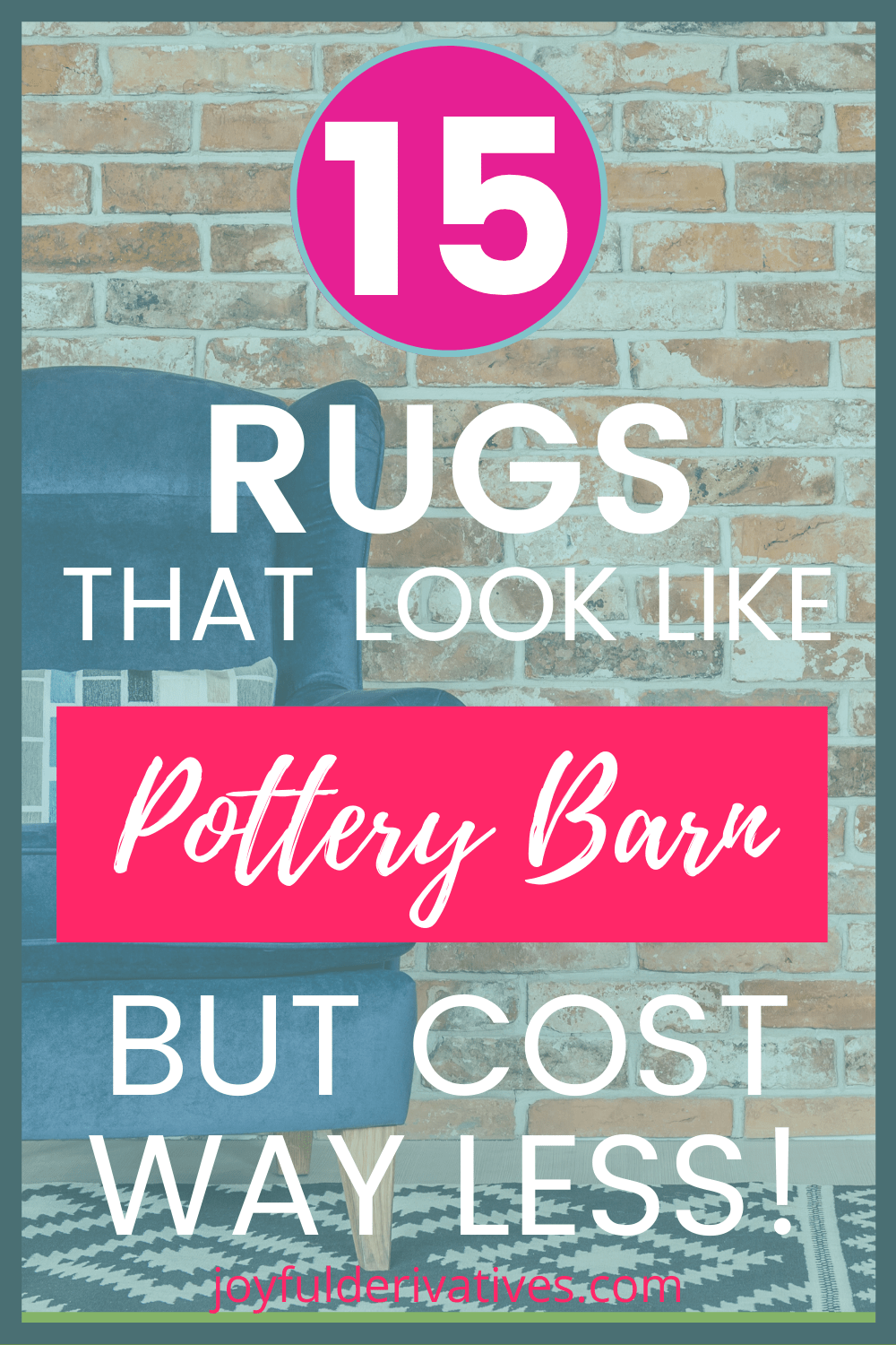 15 Pottery Barn LookAlike Rugs Joyful Derivatives