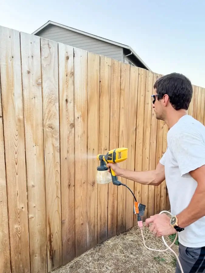 How to Stain a Wooden Fence (Ultimate Guide) Joyful Derivatives