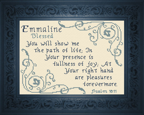 Name Blessings Emmaline Personalized Names with Meanings and Bible