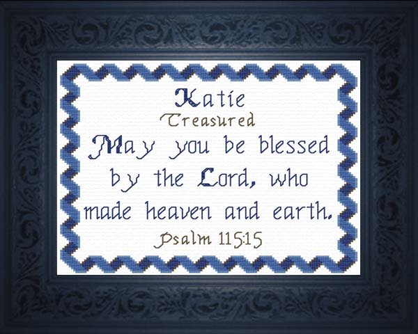 Name Blessings Katie Personalized Names with Meanings and Bible Verses