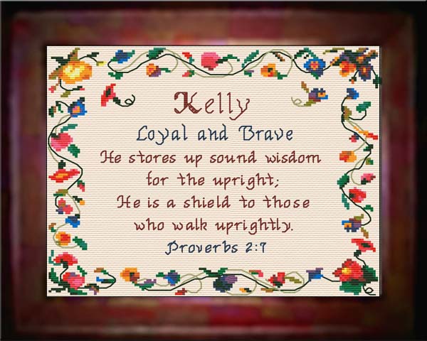 Name Blessings Kelly Personalized Names with Meanings and Bible Verses
