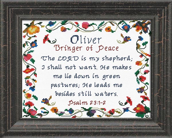 Name Blessings Oliver Personalized Names with Meanings and Bible Verses