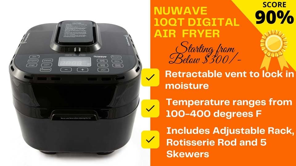 Nuwave Air Fryer 10 Qt Review JoyfulFryer