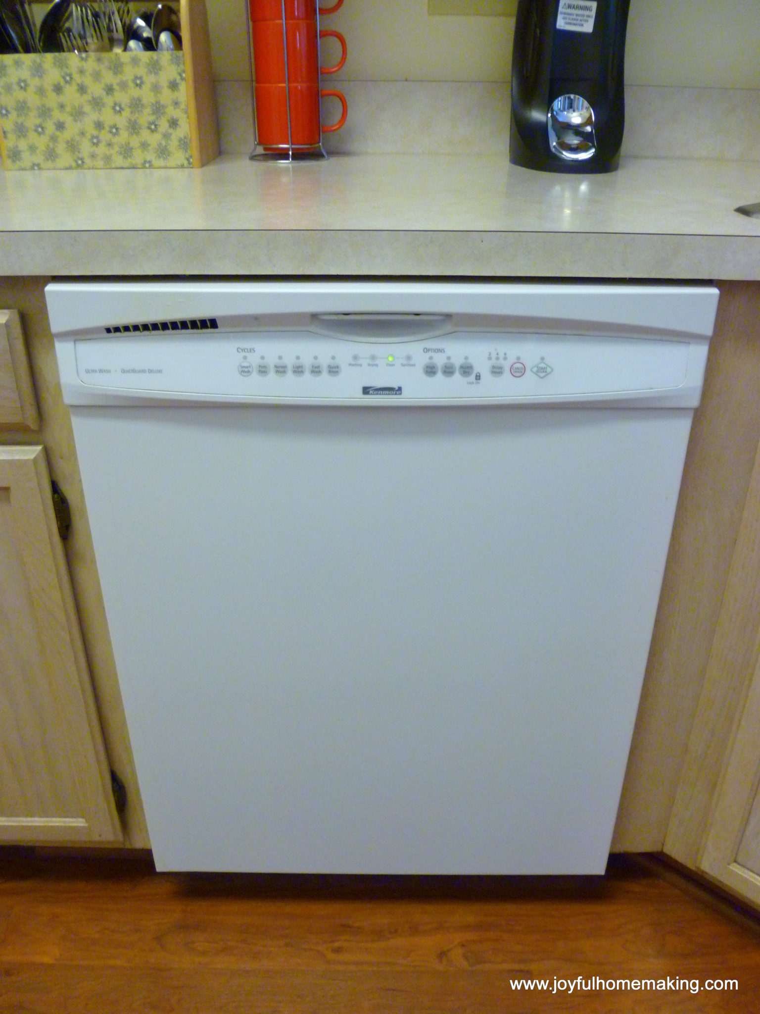 Dishwasher Joyful Homemaking