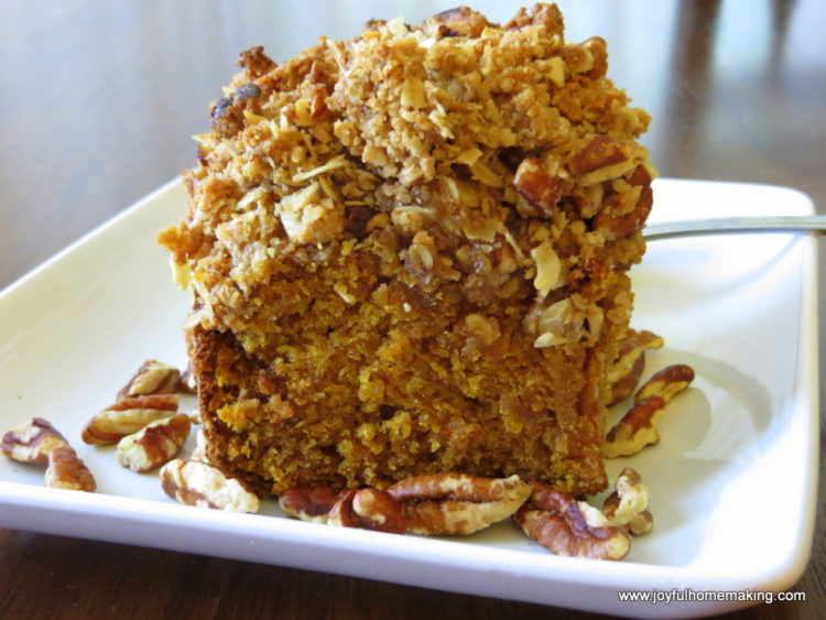 Pumpkin Crumb Cake Joyful Homemaking