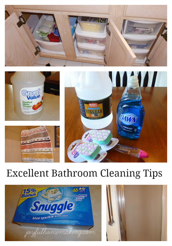 Bathroom Cleaning Tips Joyful Homemaking