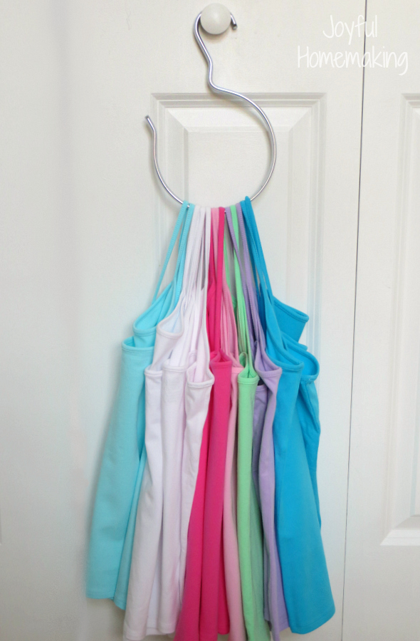 Camisole and Tank Top Organization Joyful Homemaking