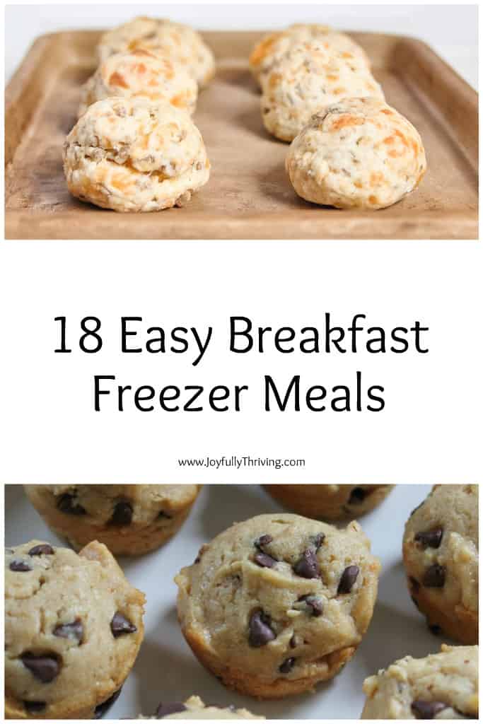 18 Easy Make Ahead Breakfast Freezer Meals