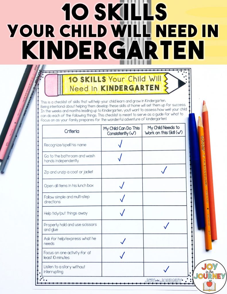 10 Ways to Prepare Your Child for Kindergarten
