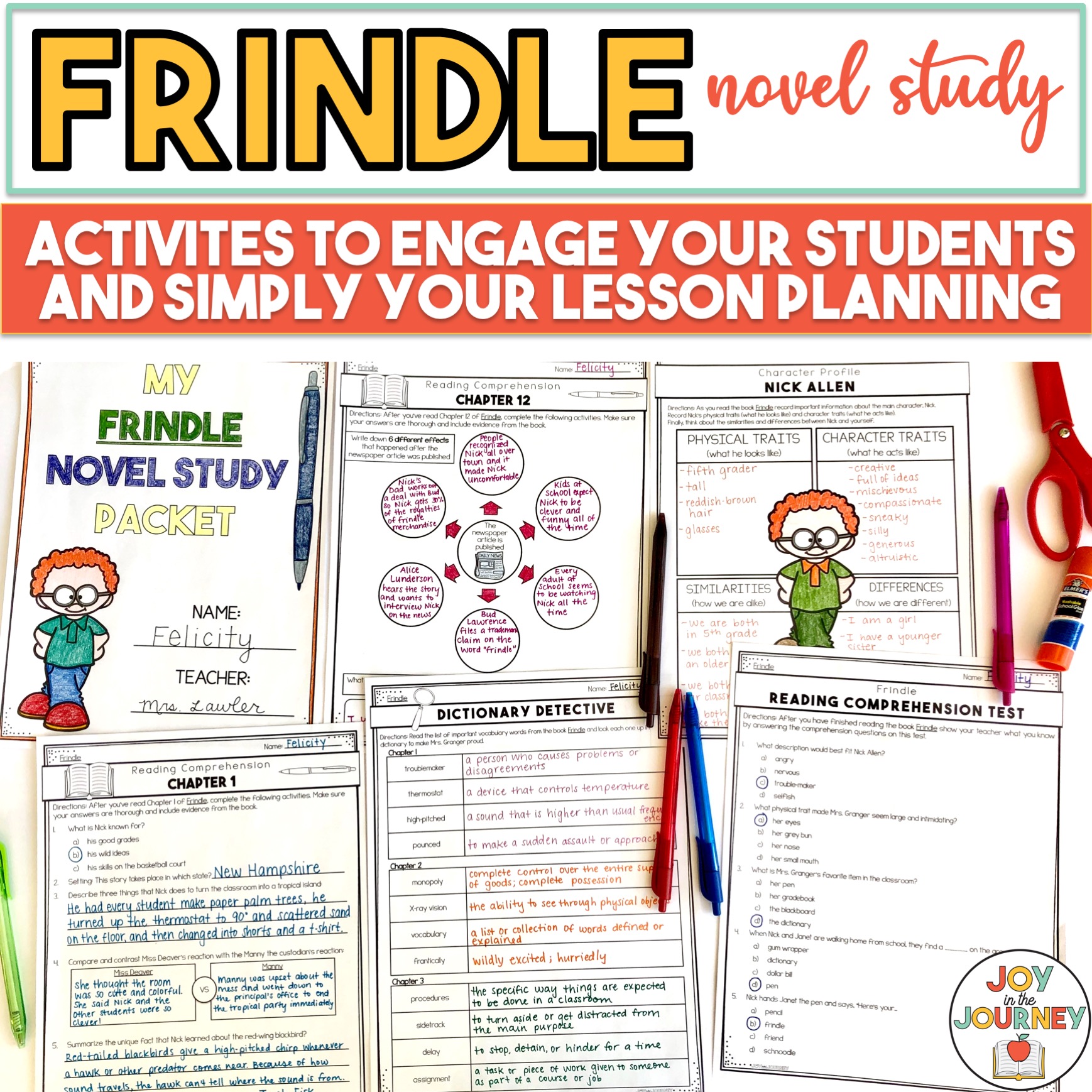 Frindle Novel Study
