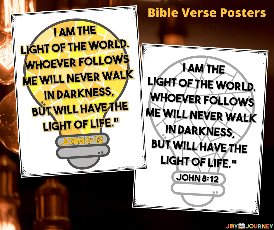 Light of the World FREE Bible Lesson for Kids Joy in the Journey Light of the World FREE Bible Lesson for Kids Joy in the Journey