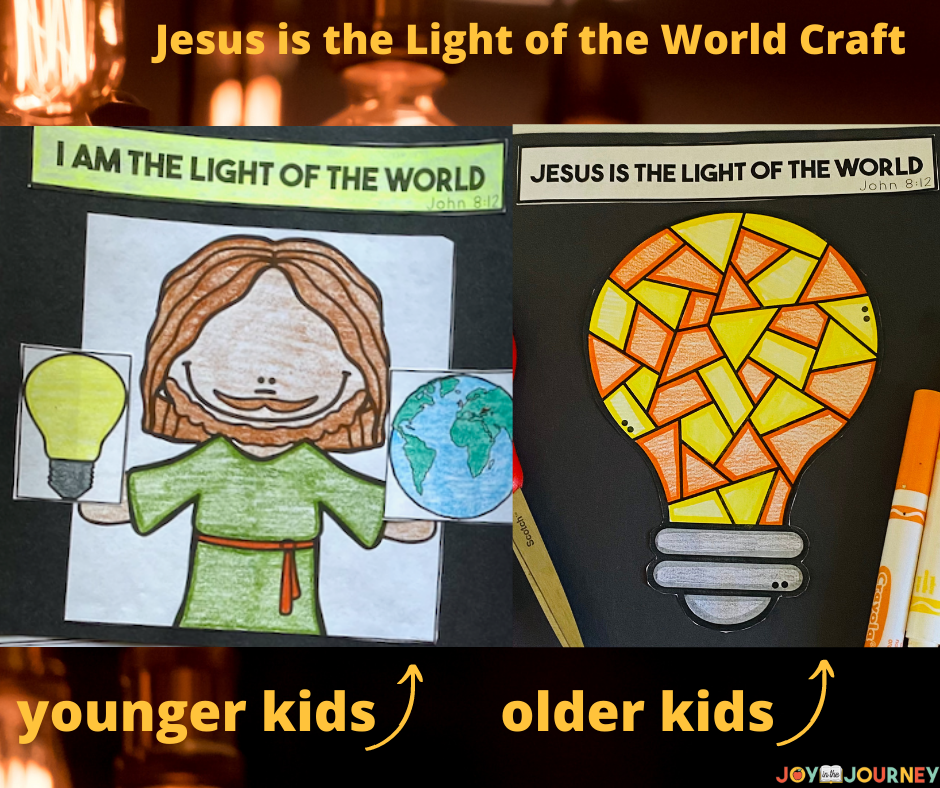 Light of the World FREE Bible Lesson for Kids Joy in the Journey Light of the World FREE Bible Lesson for Kids Joy in the Journey