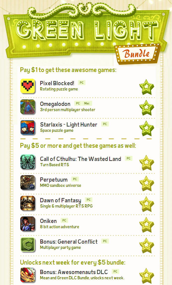 Green Light Bundle JoyMasher