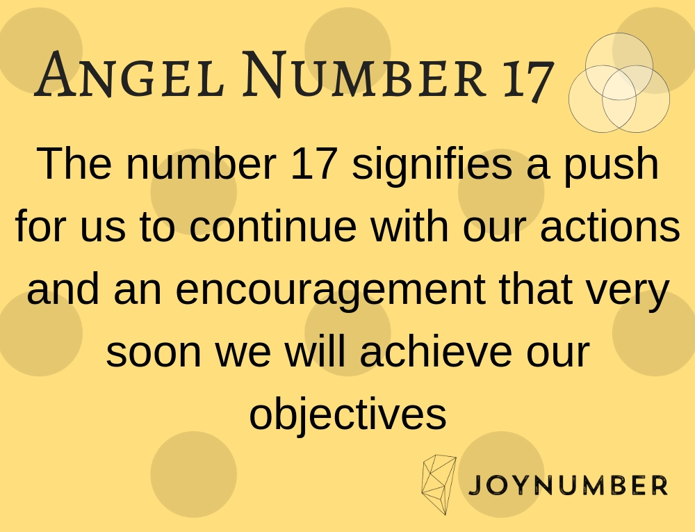 Angel Number 17 Be Thankful For All That The Universe Provides