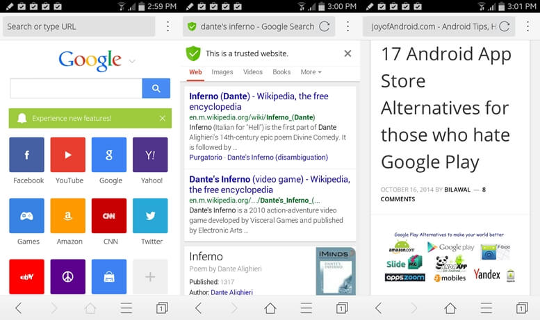 5 Fastest Browsers for Android