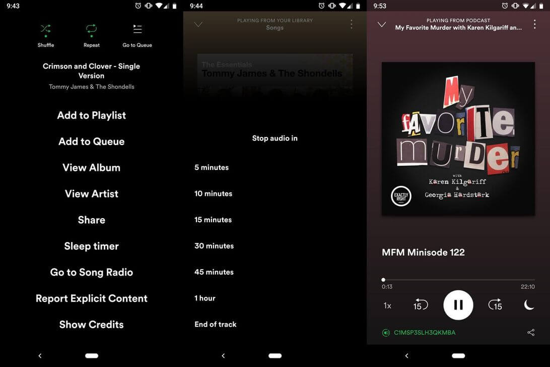 Spotify rolls out Sleep Timer on Android, users can now drift off to