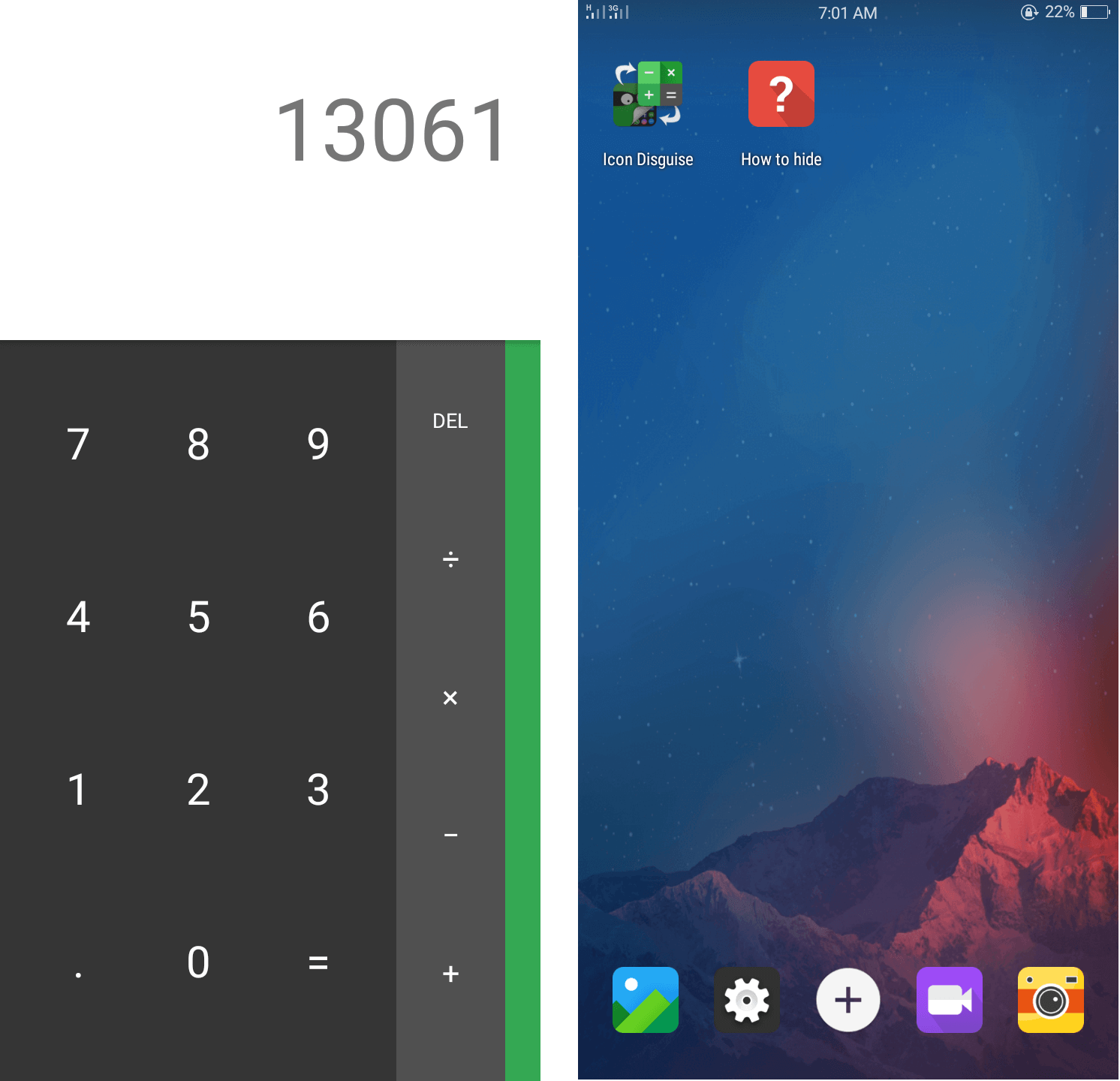 1️⃣ 4 beste versteckte App für Android
