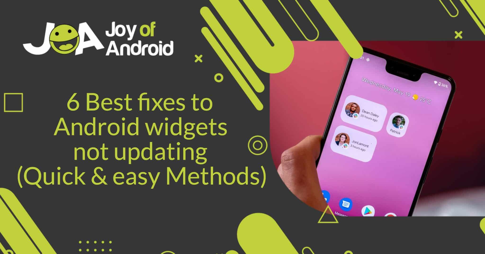 6 Best fixes to Android widgets not updating (Quick and Easy Methods