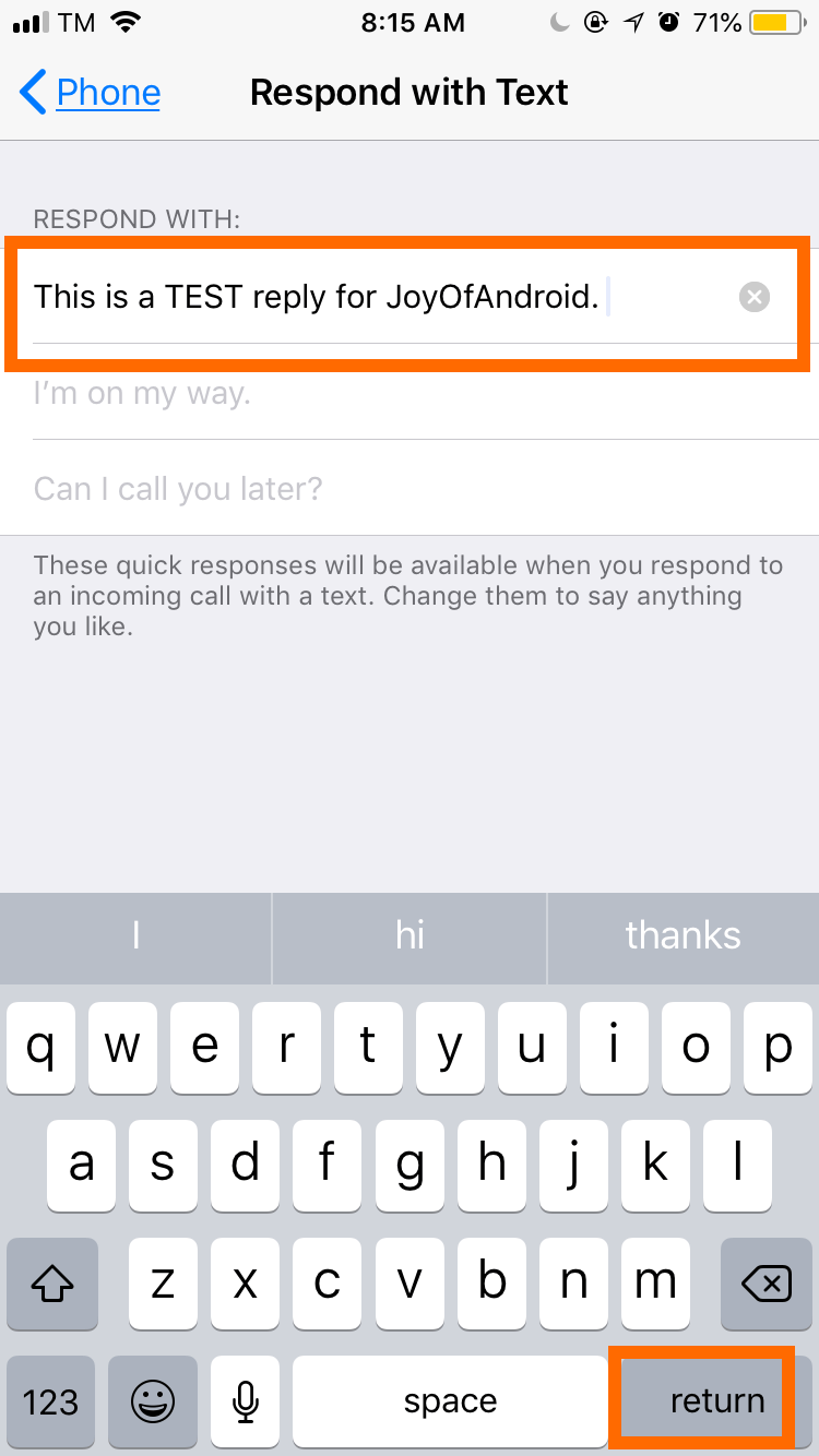 Auto Reply to Text Messages on iPhone 4 Methods Joy of Apple
