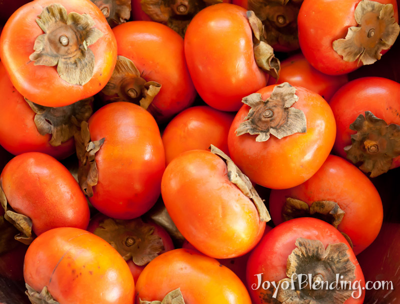 Last chance for this year's persimmons! Joy of Blending