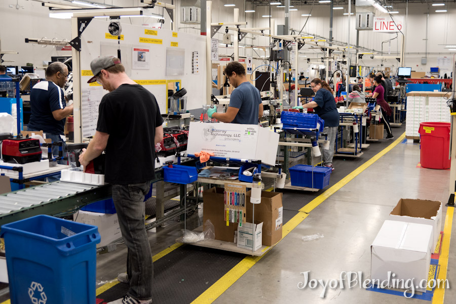 Vitamix Factory Photos How Vitamix blenders are made Joy of Blending