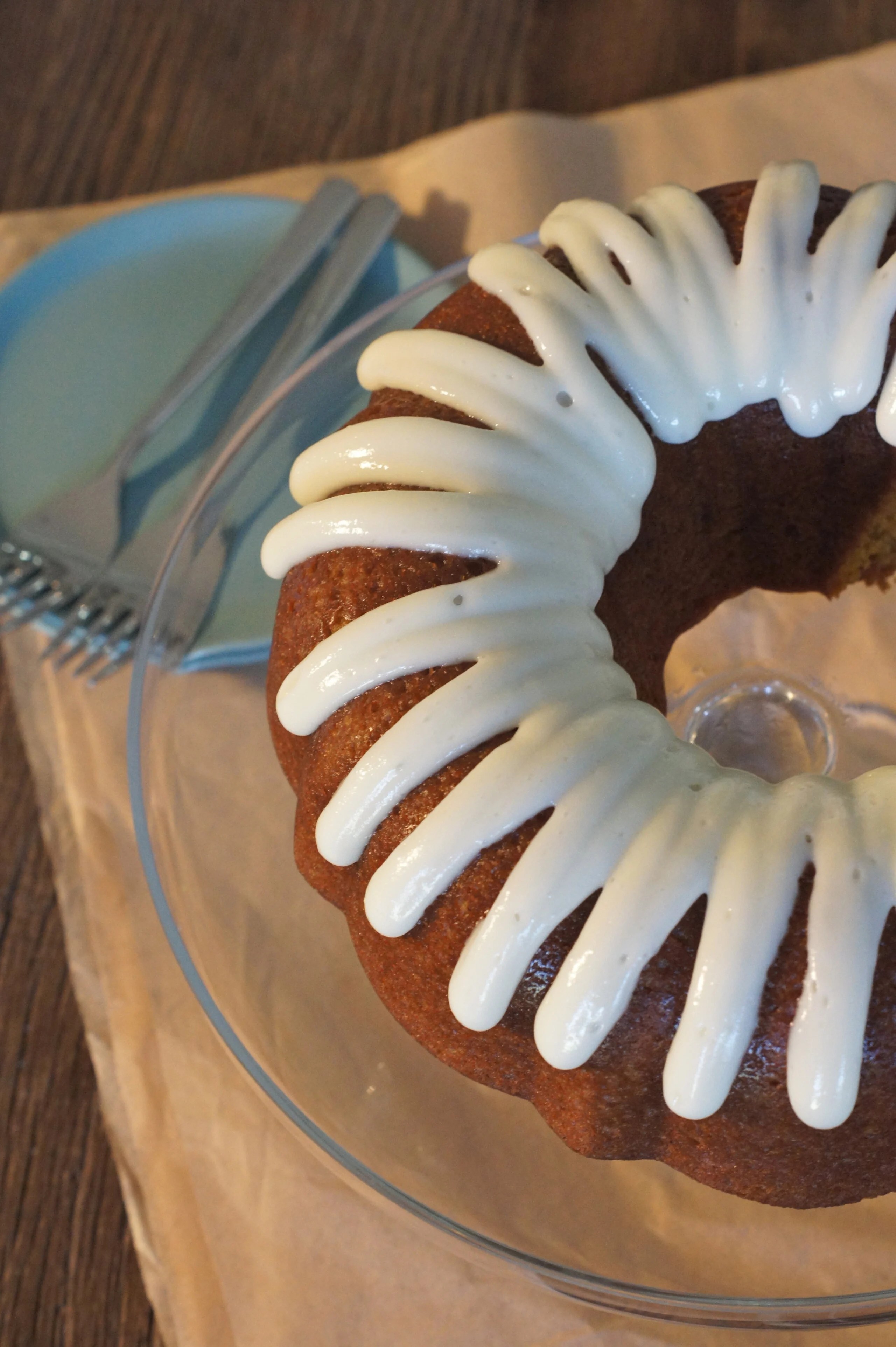 Pumpkin Ginger Bundt Cake Joy + Oliver
