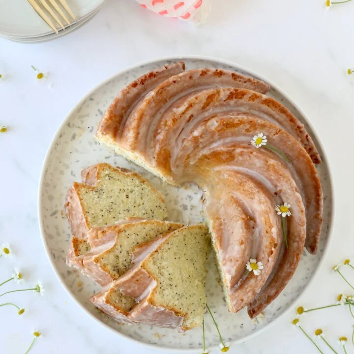 Lemon Poppy Seed Bundt Cake Joy + Oliver