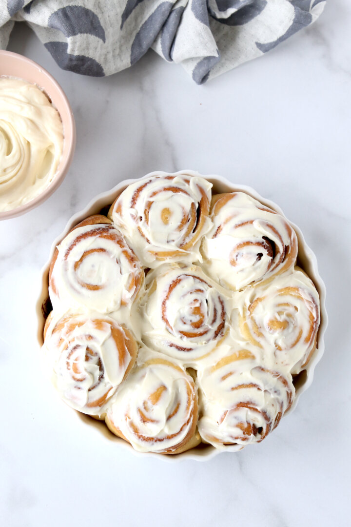 The Best Homemade Cinnamon Rolls Joy + Oliver