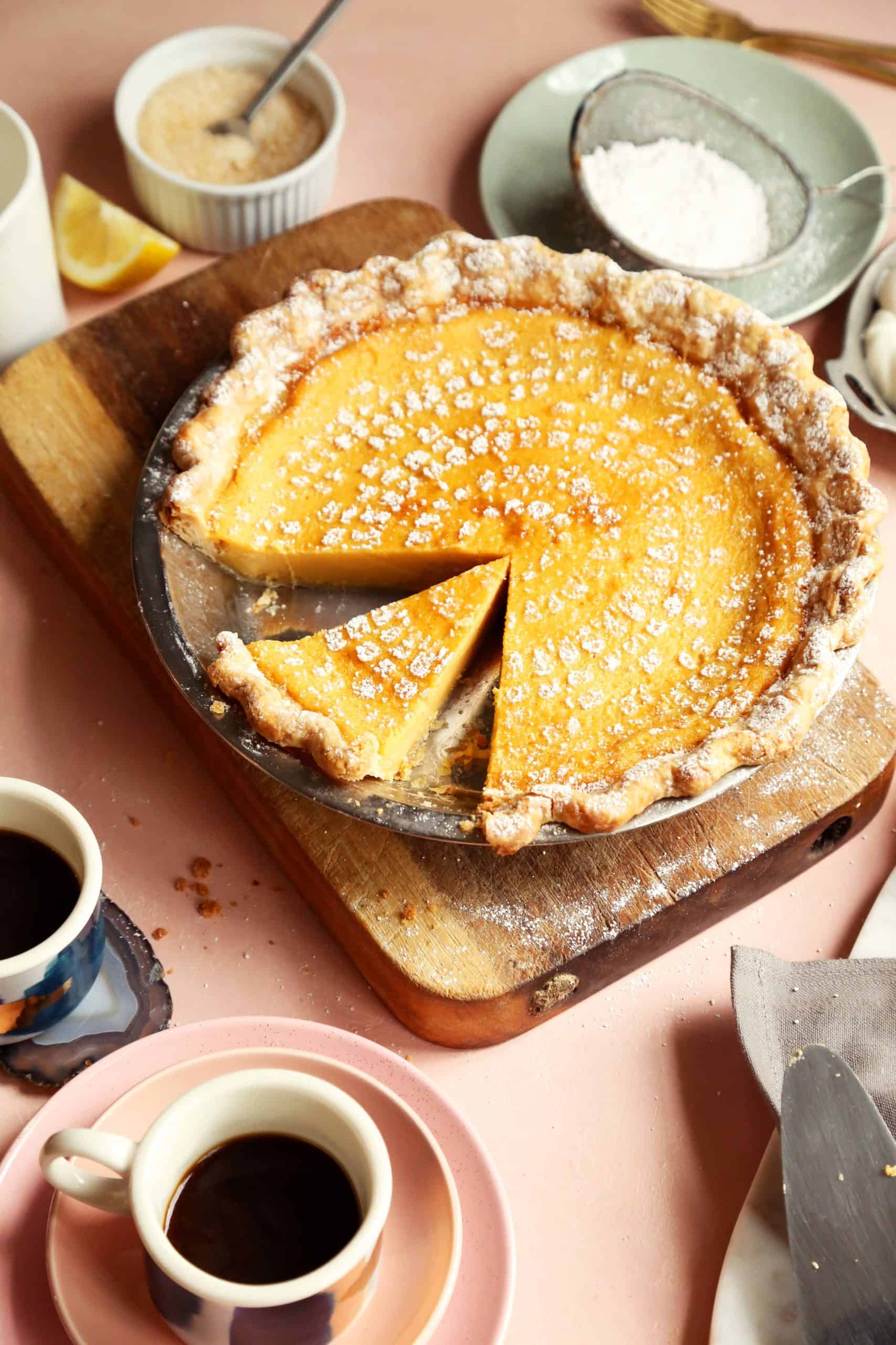 Dad's Lemon Chess Pie Joy the Baker