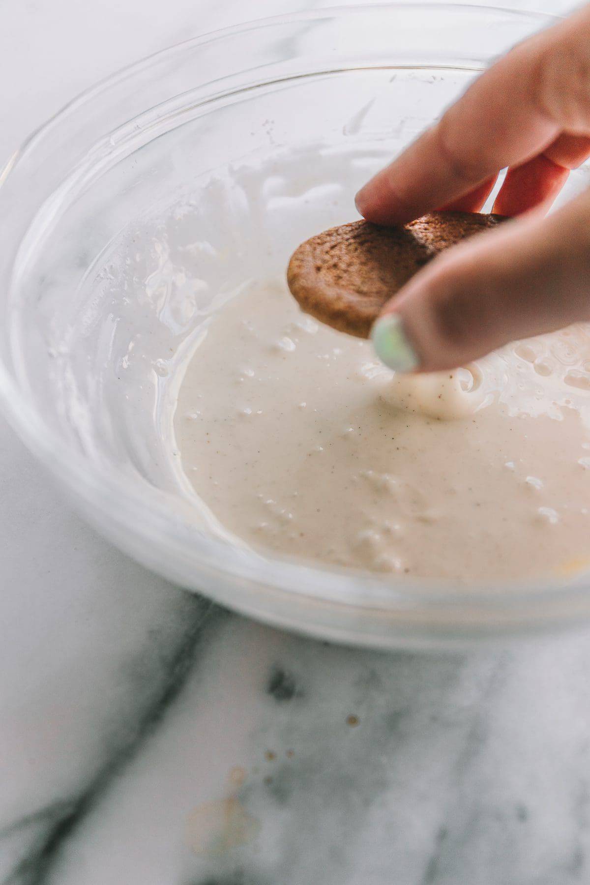 Eggnog Iced Oatmeal Cookies Joy the Baker
