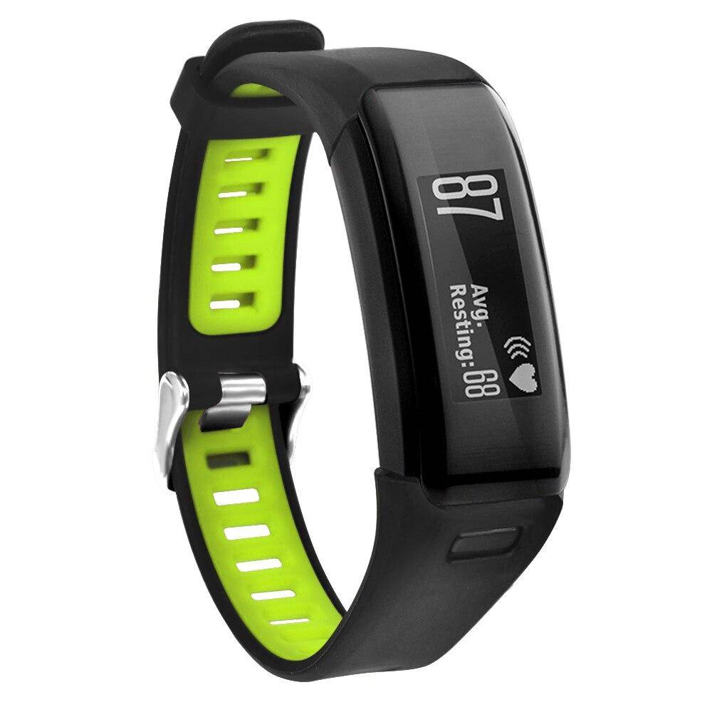 Double Colored Silicone Wristband for Garmin Vivosmart HR