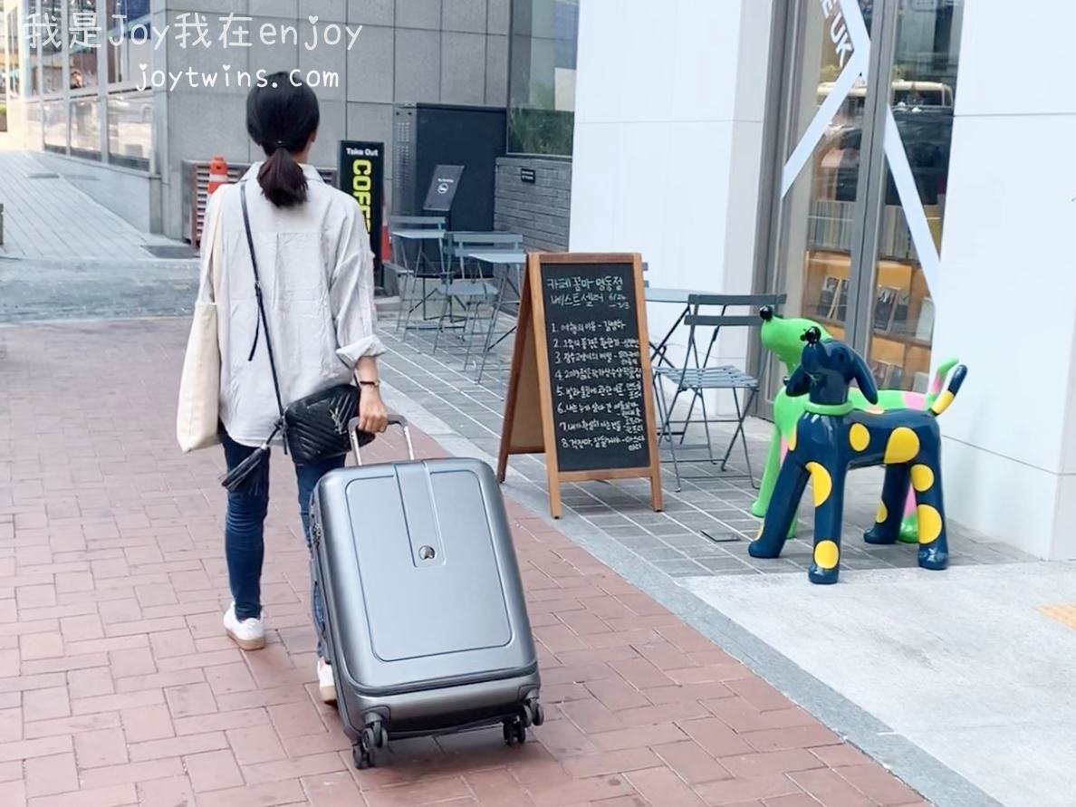 DELSEY GRENELLE系列行李箱 一九分掀蓋的行李箱 空間超大超好裝 法式美學經典呈現