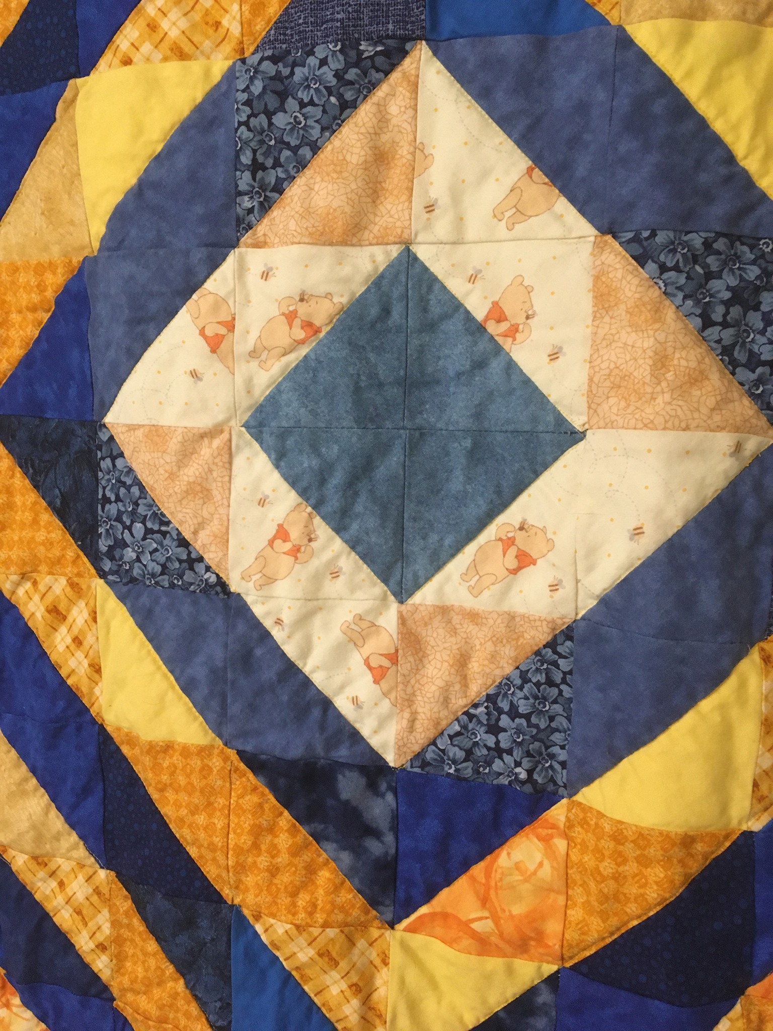 FO HST Baby Quilt Joy Verbs